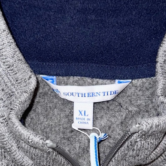 NWT ♥️NEW SOUTHERN TIDE MEN’s GRAY vest size XL - Picture 8 of 11